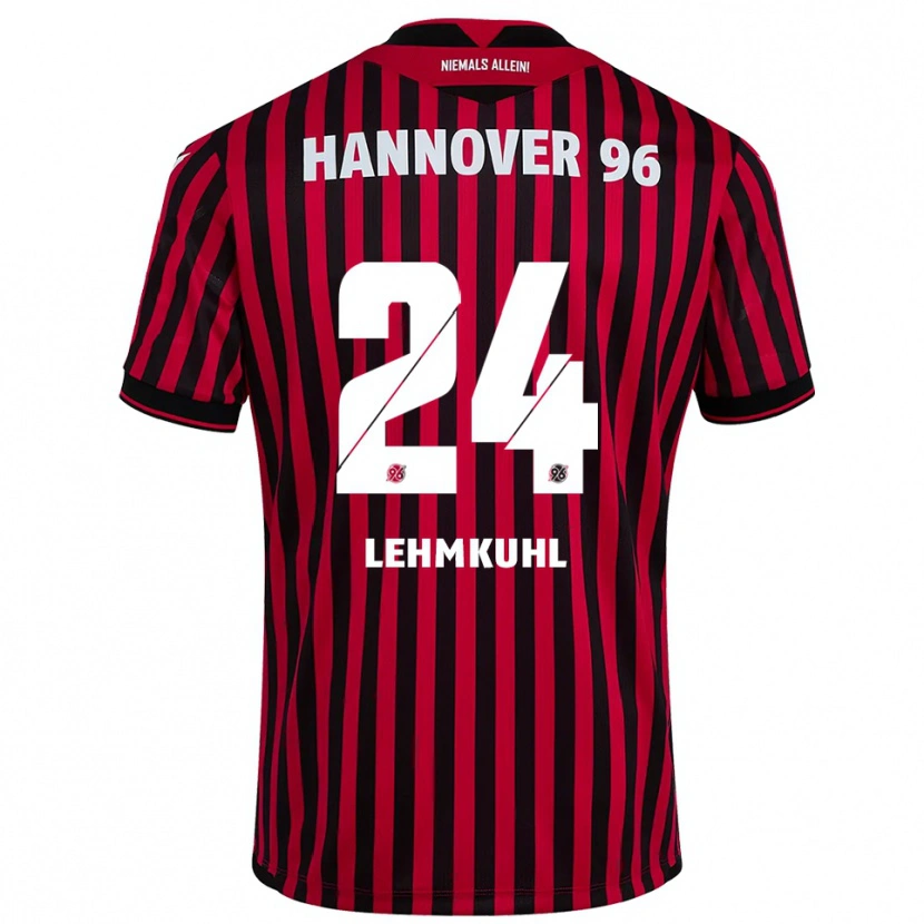 Danxen Dámské Camillo Lehmkuhl #24 Červená Černá Domů Hráčské Dresy 2025/26 Dres