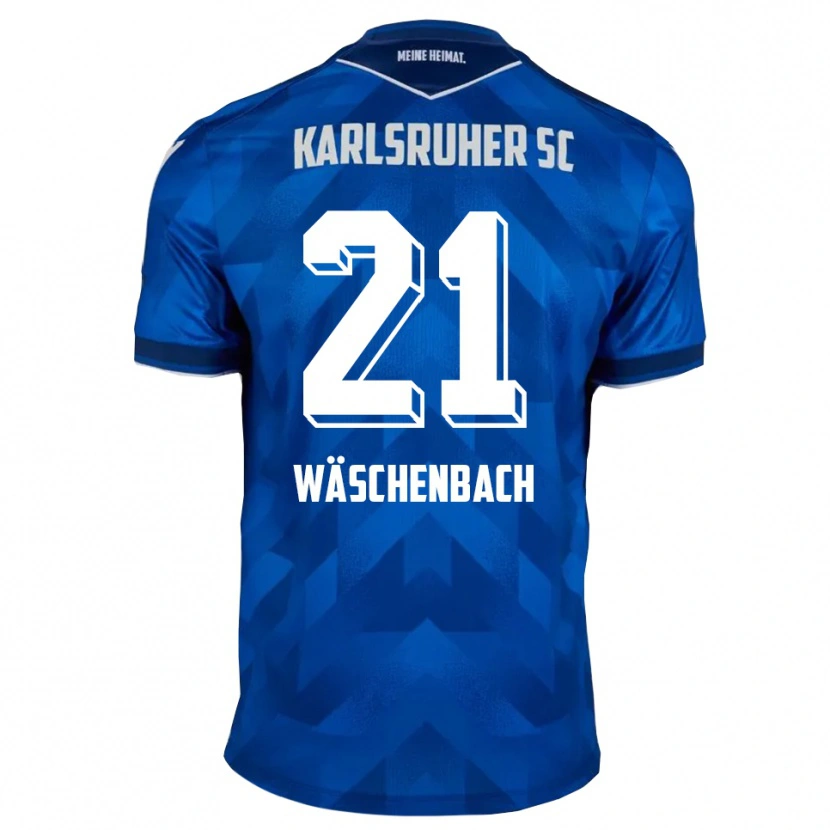 Danxen Dámské Meiko Wäschenbach #21 Modrá Bílá Domů Hráčské Dresy 2025/26 Dres