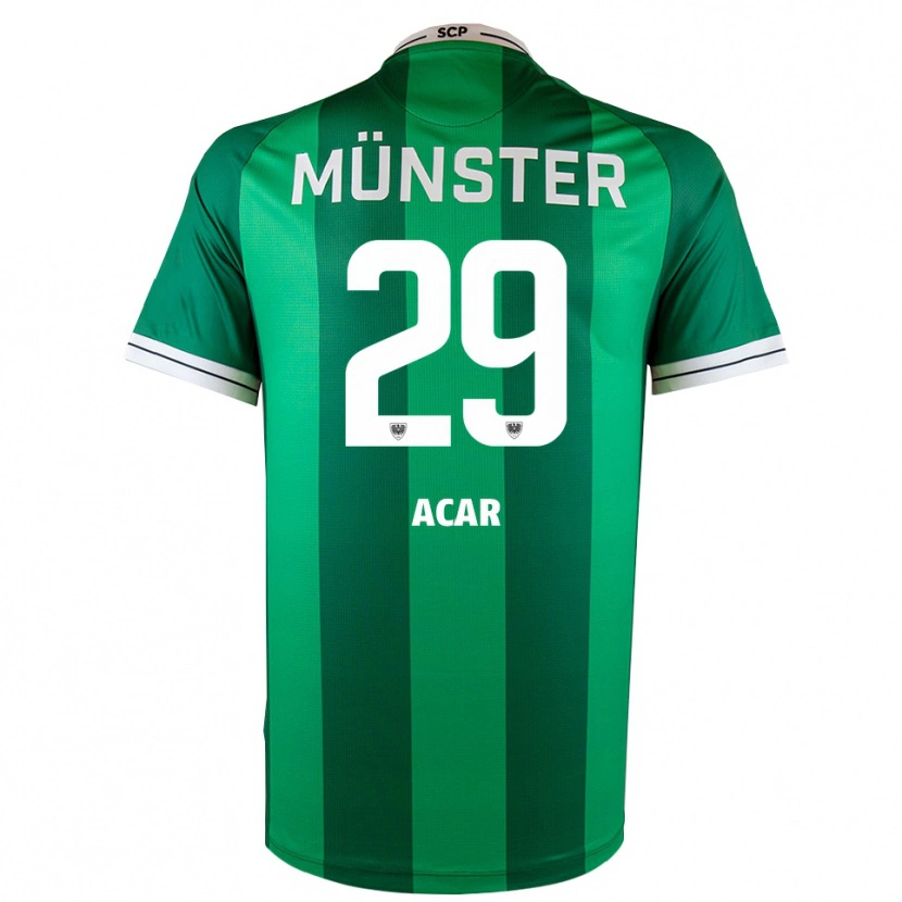 Danxen Dámské Ryan Acar #29 Zelená Bílá Domů Hráčské Dresy 2025/26 Dres