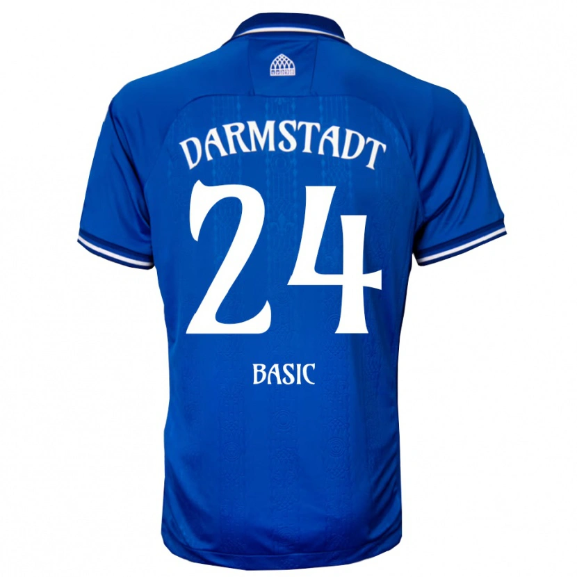 Danxen Dámské Benjamin Basic #24 Modrá Bílá Domů Hráčské Dresy 2025/26 Dres