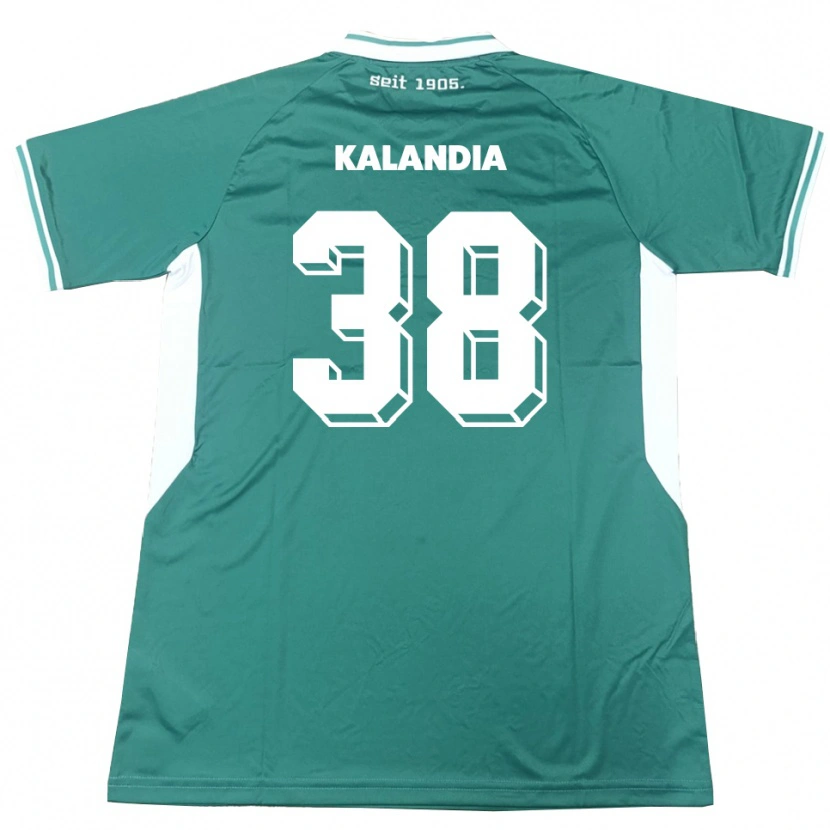 Danxen Dámské Luka Kalandia #38 Zelená Bílá Domů Hráčské Dresy 2025/26 Dres