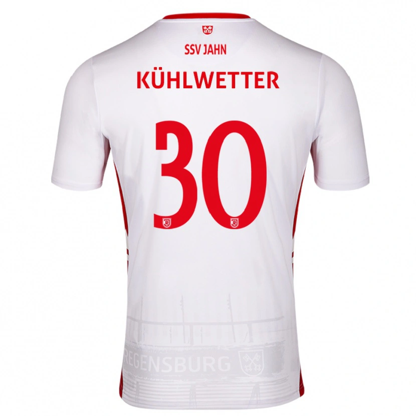 Danxen Dámské Christian Kühlwetter #30 Bílá Červená Domů Hráčské Dresy 2025/26 Dres