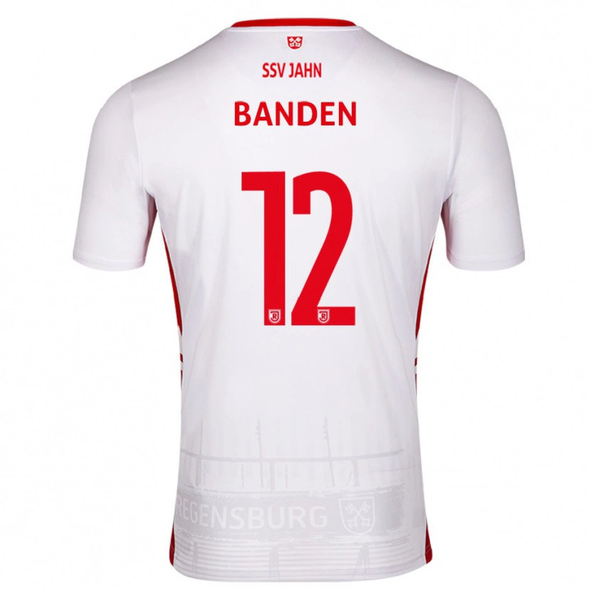 Danxen Dámské Ante Banden #12 Bílá Červená Domů Hráčské Dresy 2025/26 Dres