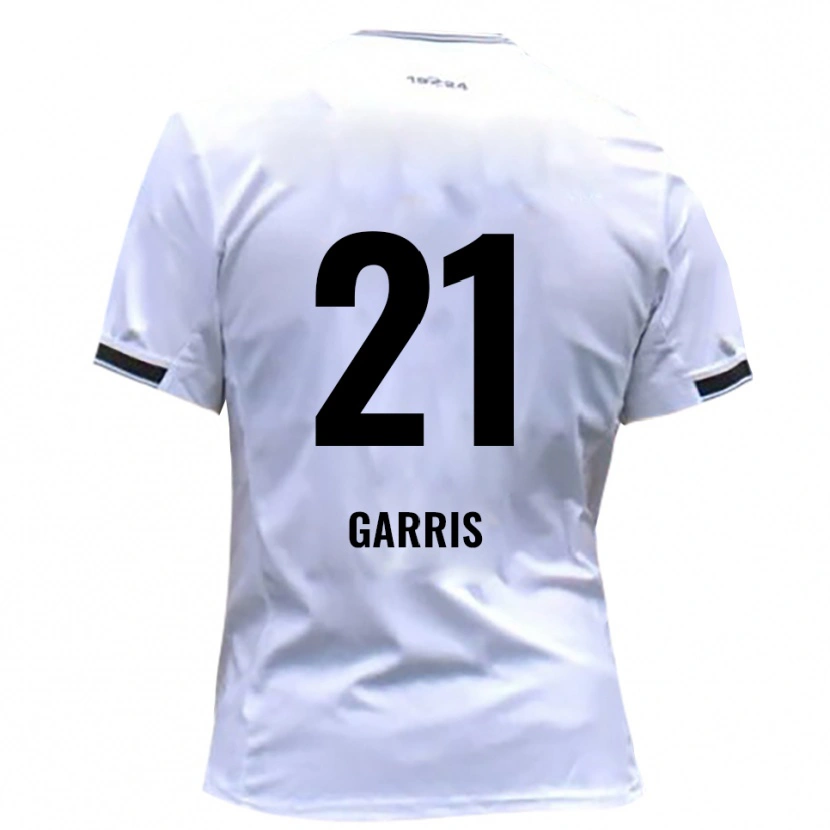 Danxen Dámské Jaden-Romero Garris #21 Bílá Červená Domů Hráčské Dresy 2025/26 Dres