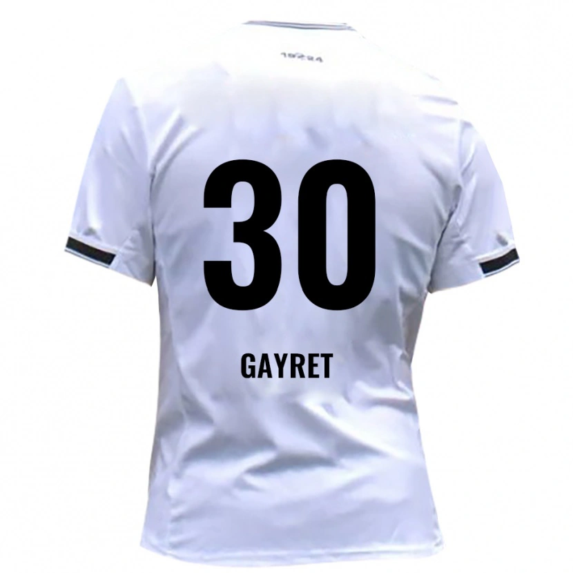 Danxen Dámské Timur Gayret #30 Bílá Červená Domů Hráčské Dresy 2025/26 Dres
