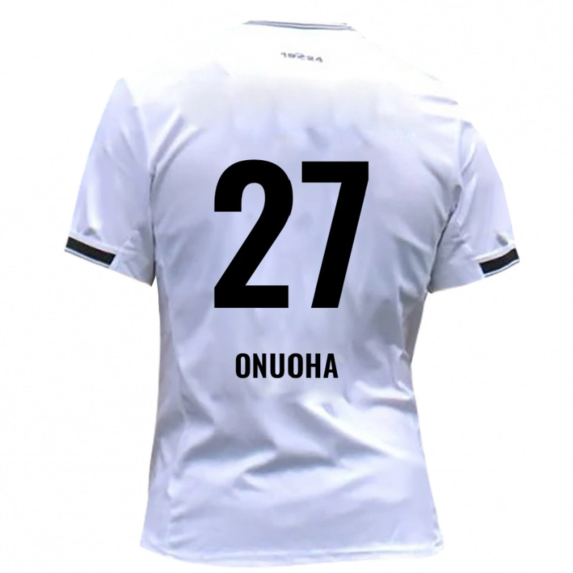 Danxen Dámské Chilohem Onuoha #27 Bílá Červená Domů Hráčské Dresy 2025/26 Dres
