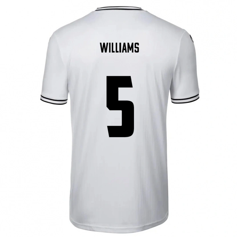Danxen Dámské Daniel Williams #5 Bílá Černá Domů Hráčské Dresy 2025/26 Dres