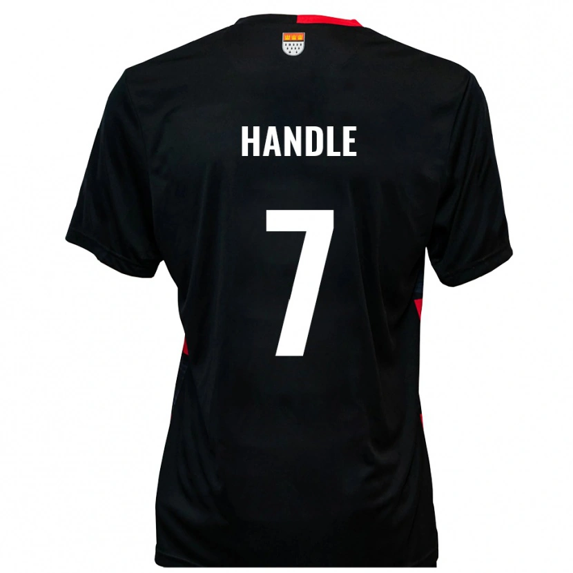 Danxen Dámské Simon Handle #7 Černá Červená Domů Hráčské Dresy 2025/26 Dres
