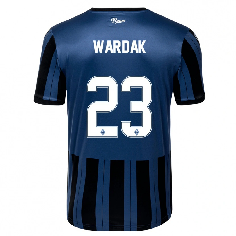 Danxen Dámské Yusuf Wardak #23 Modrá Šedá Černá Domů Hráčské Dresy 2025/26 Dres