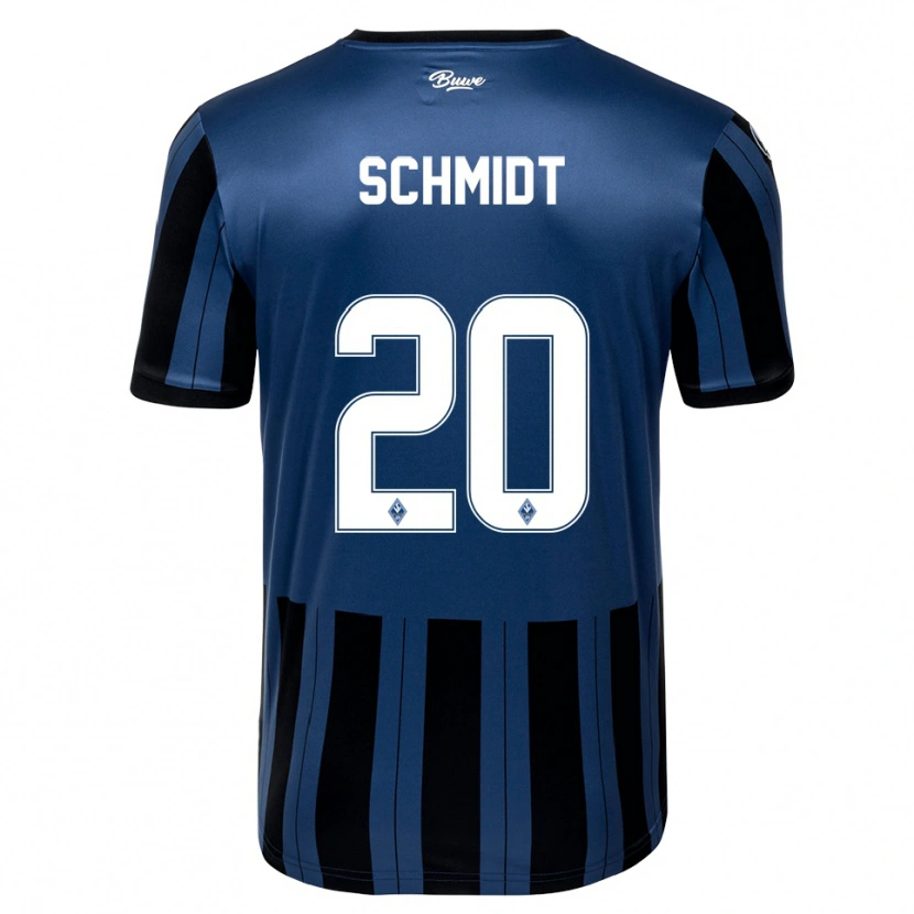 Danxen Dámské Leon Schmidt #20 Modrá Šedá Černá Domů Hráčské Dresy 2025/26 Dres