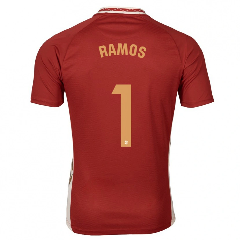 Danxen Dámské Moha Ramos #1 Vínová Zlatá Daleko Hráčské Dresy 2025/26 Dres