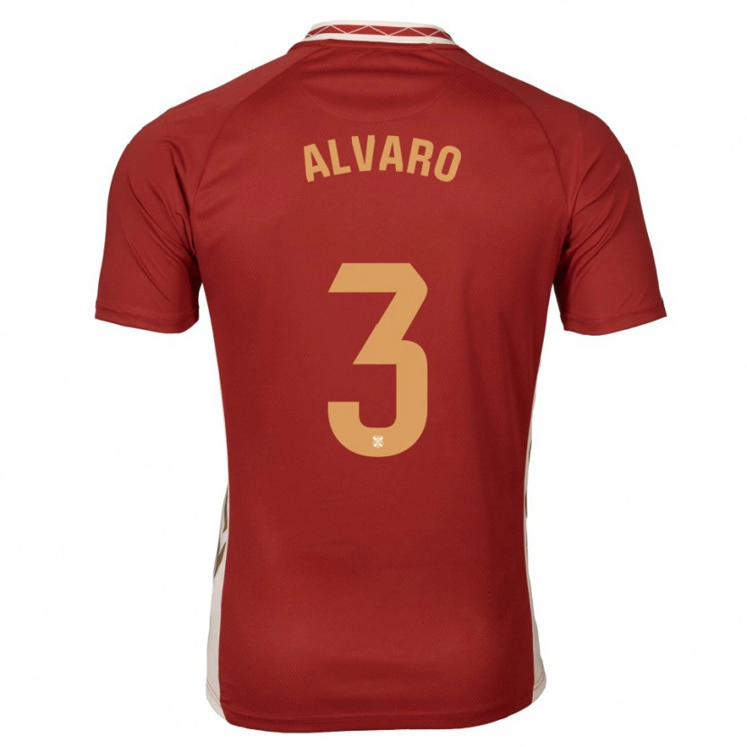 Danxen Dámské Álvaro González #3 Vínová Zlatá Daleko Hráčské Dresy 2025/26 Dres
