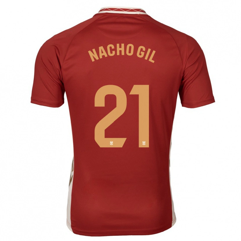 Danxen Dámské Nacho Gil #21 Vínová Zlatá Daleko Hráčské Dresy 2025/26 Dres