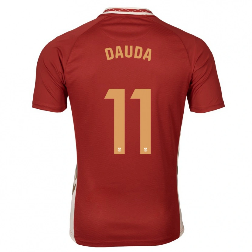 Danxen Dámské Mo Dauda #11 Vínová Zlatá Daleko Hráčské Dresy 2025/26 Dres