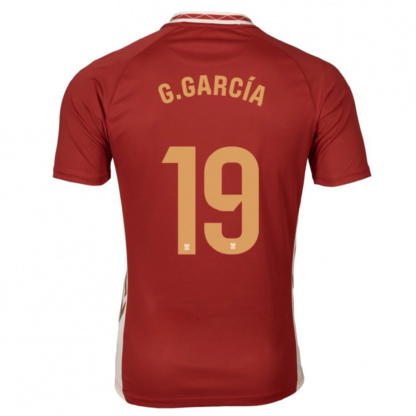 Danxen Dámské Giovani García #19 Vínová Zlatá Daleko Hráčské Dresy 2025/26 Dres