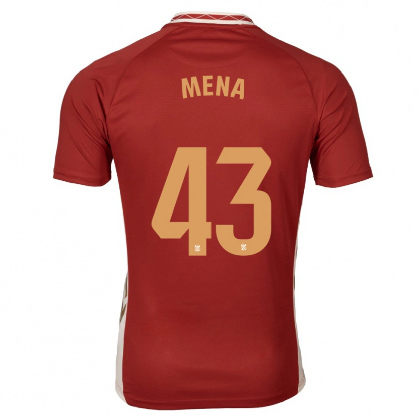 Danxen Dámské Denilson Mena #43 Vínová Zlatá Daleko Hráčské Dresy 2025/26 Dres