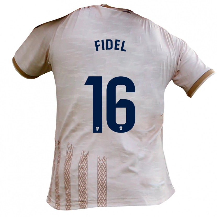 Danxen Dámské Fidel #16 Špinavě Bílá Hnědá Daleko Hráčské Dresy 2025/26 Dres