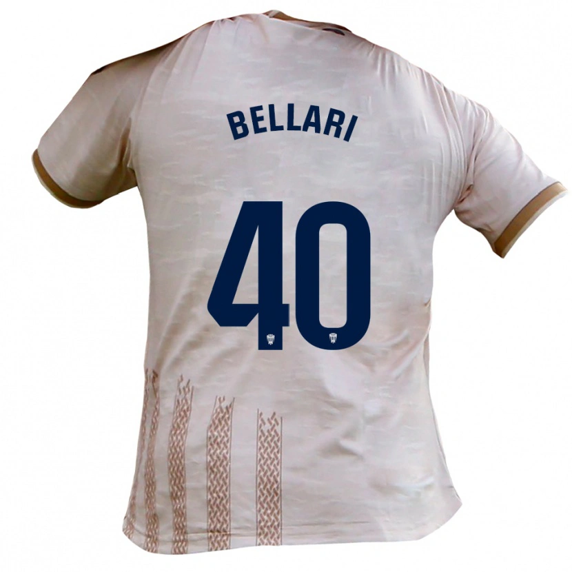 Danxen Dámské Hamza Bellari #40 Špinavě Bílá Hnědá Daleko Hráčské Dresy 2025/26 Dres