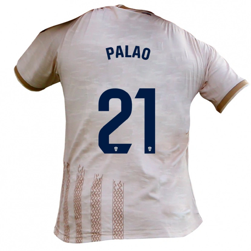 Danxen Dámské Rafa Palao #21 Špinavě Bílá Hnědá Daleko Hráčské Dresy 2025/26 Dres