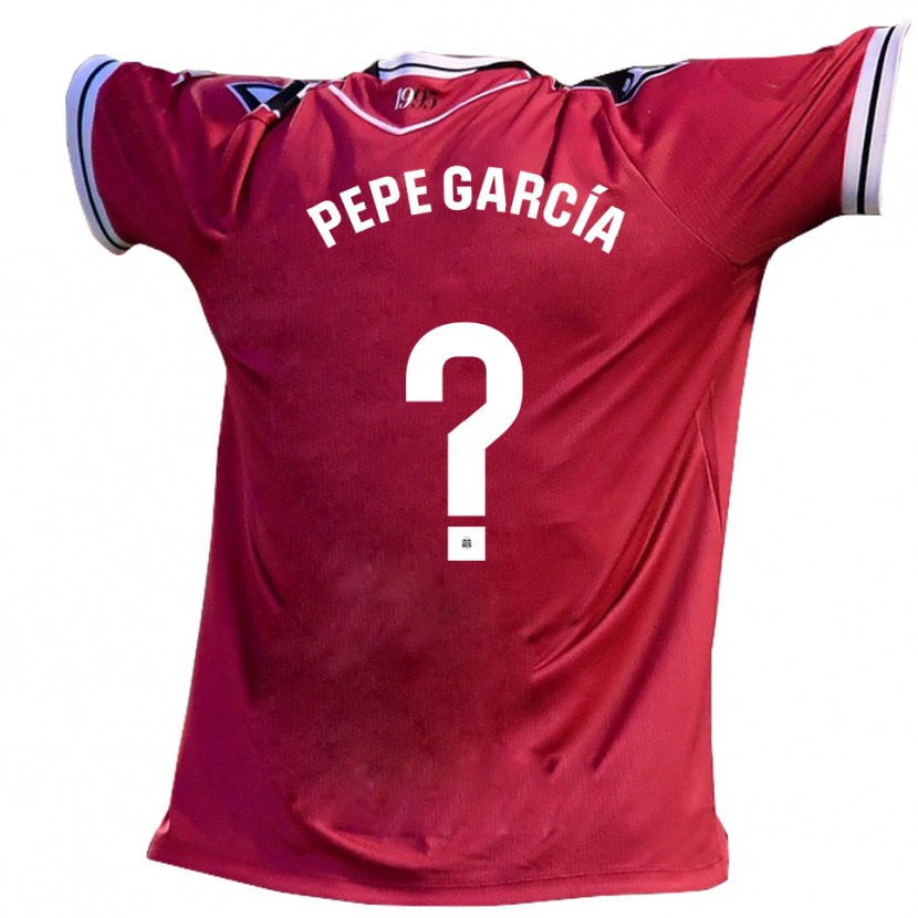 Danxen Dámské Pepe García #0 Vínová Černá Daleko Hráčské Dresy 2025/26 Dres