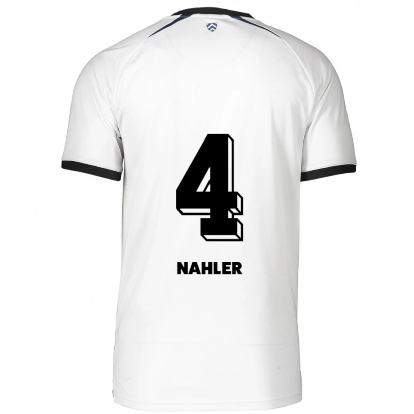 Danxen Dámské Mika Nahler #4 Bílá Černá Daleko Hráčské Dresy 2025/26 Dres
