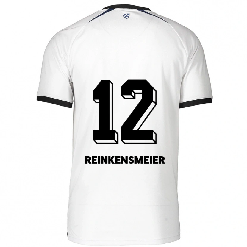 Danxen Dámské Thandie Reinkensmeier #12 Bílá Černá Daleko Hráčské Dresy 2025/26 Dres