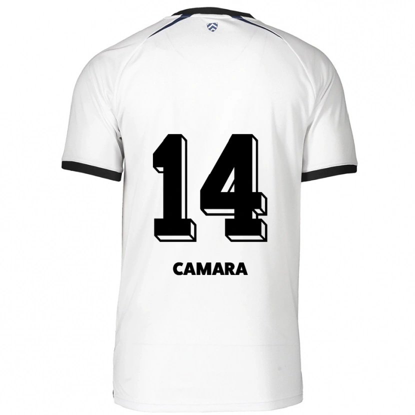 Danxen Dámské Fode Camara #14 Bílá Černá Daleko Hráčské Dresy 2025/26 Dres