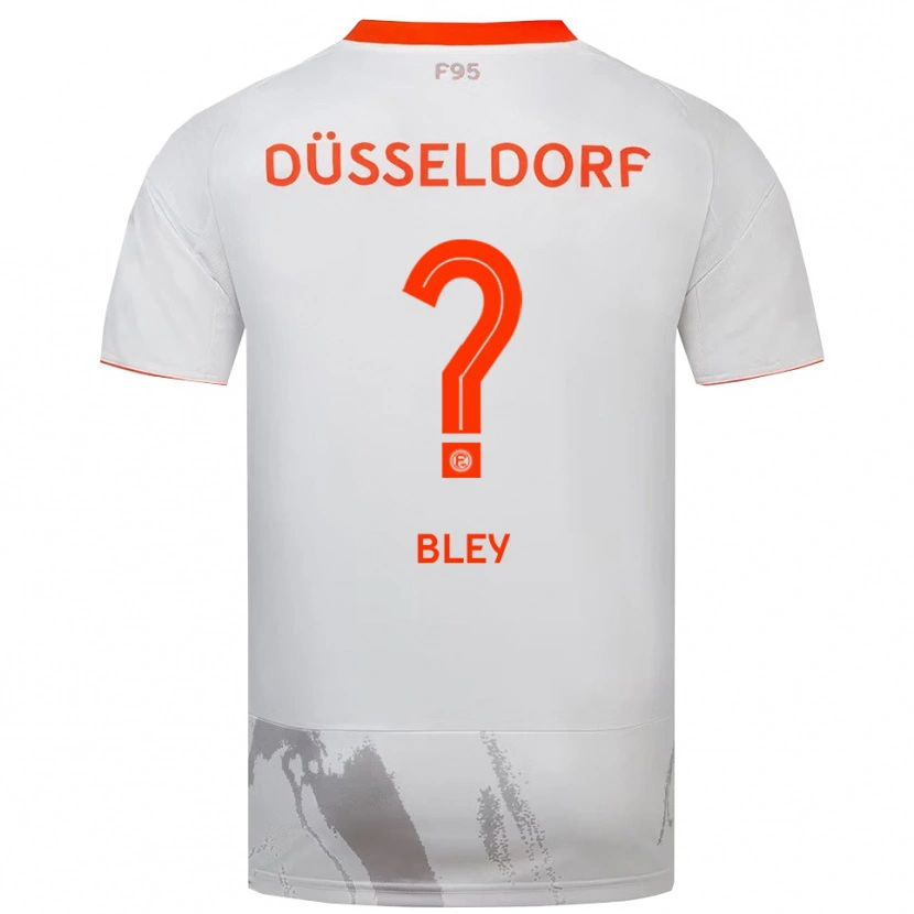 Danxen Dámské Melissa Bley #0 Bílá Oranžová Daleko Hráčské Dresy 2025/26 Dres