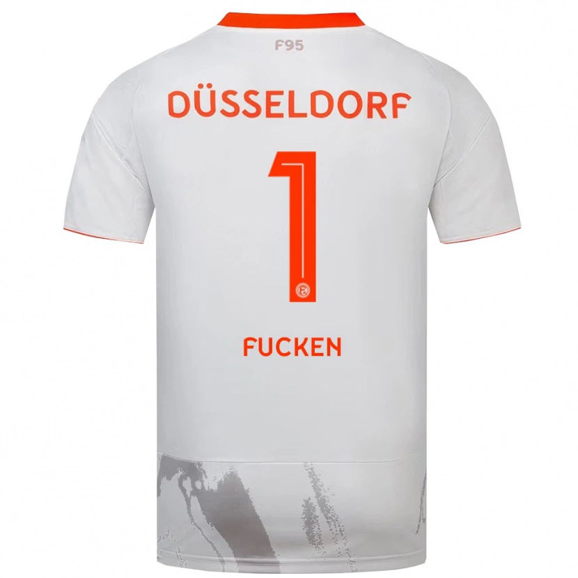 Danxen Dámské Kilian Fucken #1 Bílá Oranžová Daleko Hráčské Dresy 2025/26 Dres