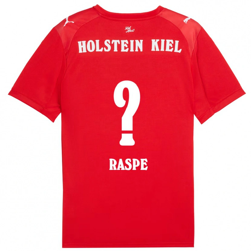 Danxen Dámské Maximilian Raspe #0 Červená Modrá Daleko Hráčské Dresy 2025/26 Dres