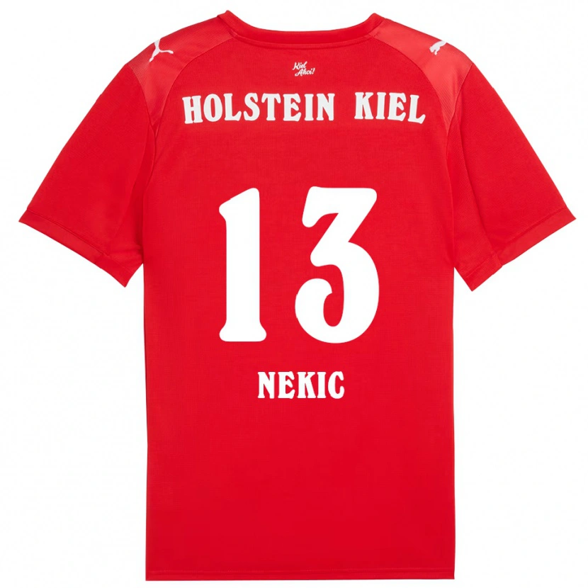 Danxen Dámské Ivan Nekic #13 Červená Modrá Daleko Hráčské Dresy 2025/26 Dres