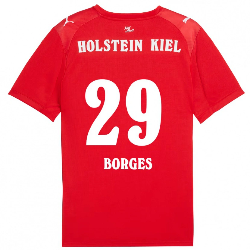 Danxen Dámské Lenny Borges #29 Červená Modrá Daleko Hráčské Dresy 2025/26 Dres