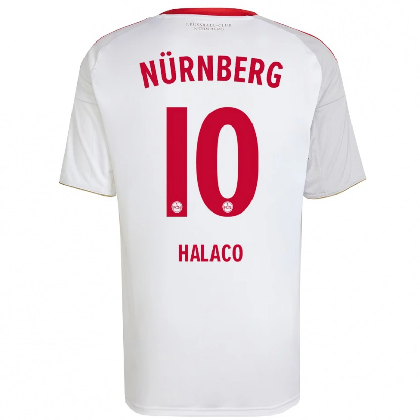 Danxen Dámské Cem Halaco #10 Bílá Červená Daleko Hráčské Dresy 2025/26 Dres