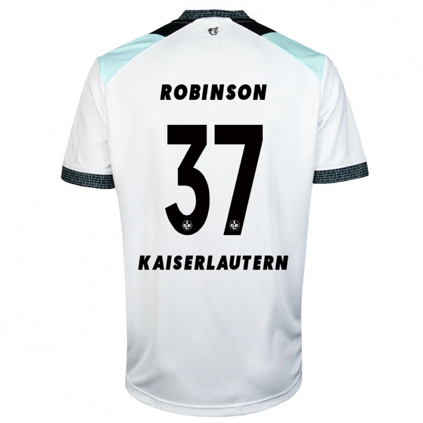 Danxen Dámské Leon Robinson #37 Bílá Černá Daleko Hráčské Dresy 2025/26 Dres