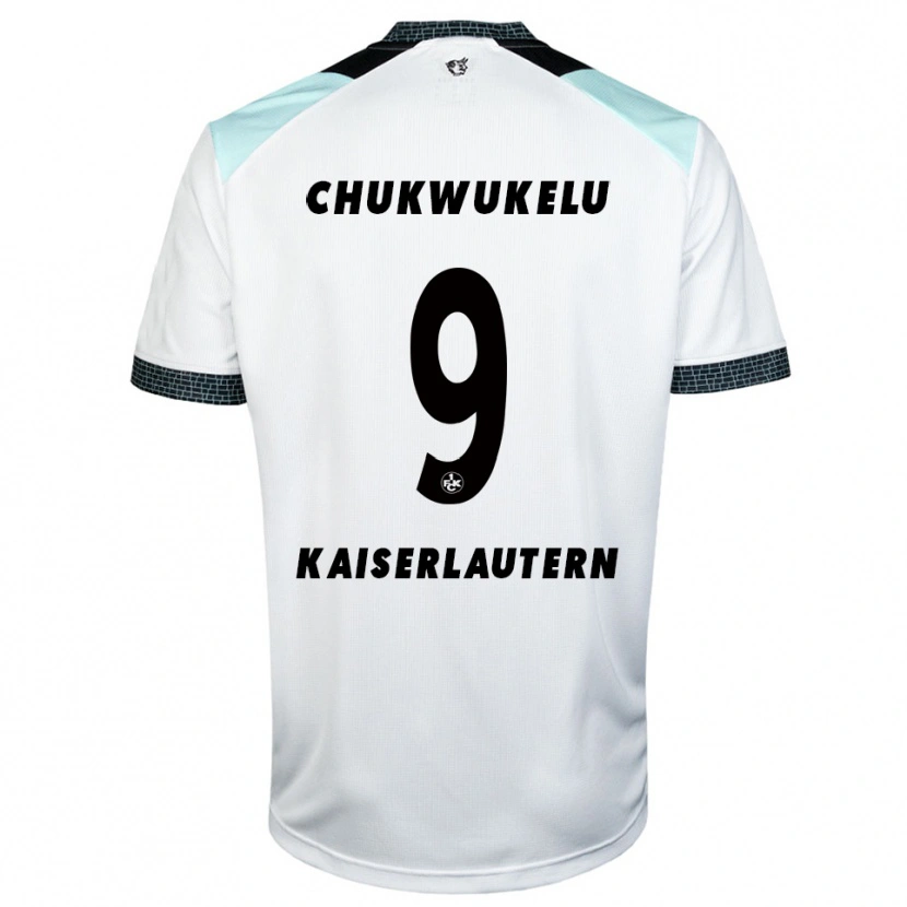 Danxen Dámské Chinedu Chukwukelu #9 Bílá Černá Daleko Hráčské Dresy 2025/26 Dres