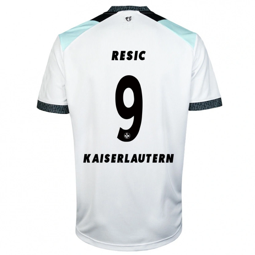 Danxen Dámské Dzenan Resic #9 Bílá Černá Daleko Hráčské Dresy 2025/26 Dres
