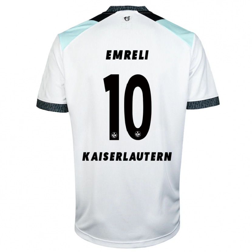 Danxen Dámské Mahir Emreli #10 Bílá Černá Daleko Hráčské Dresy 2025/26 Dres