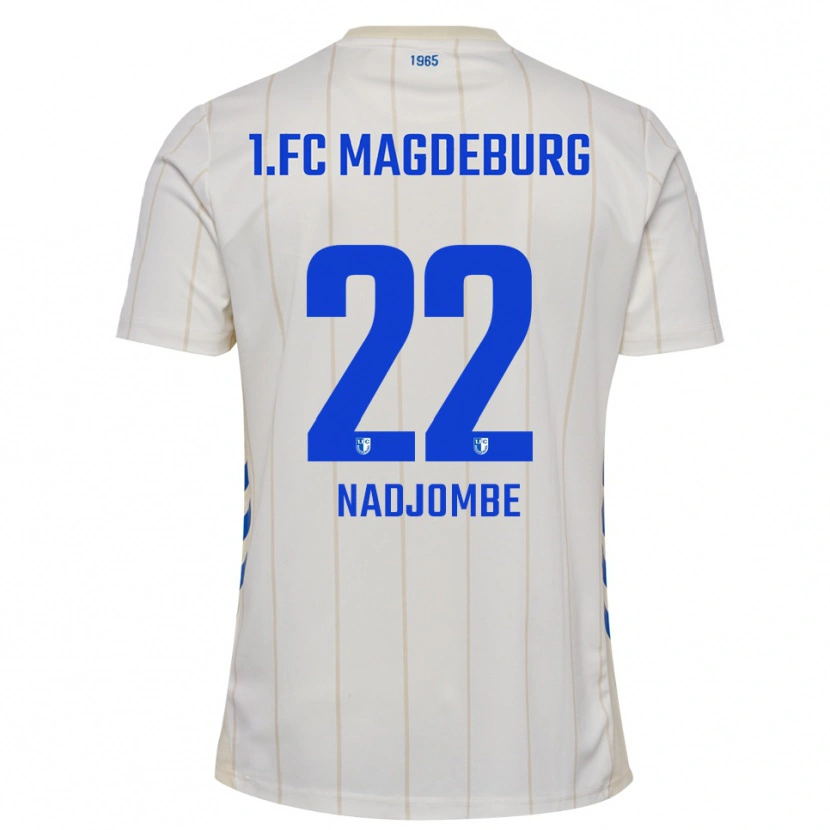 Danxen Dámské Pierre Nadjombe #22 Bílá Modrá Daleko Hráčské Dresy 2025/26 Dres