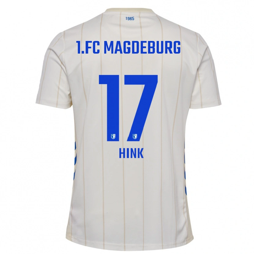 Danxen Dámské Hector Hink #17 Bílá Modrá Daleko Hráčské Dresy 2025/26 Dres