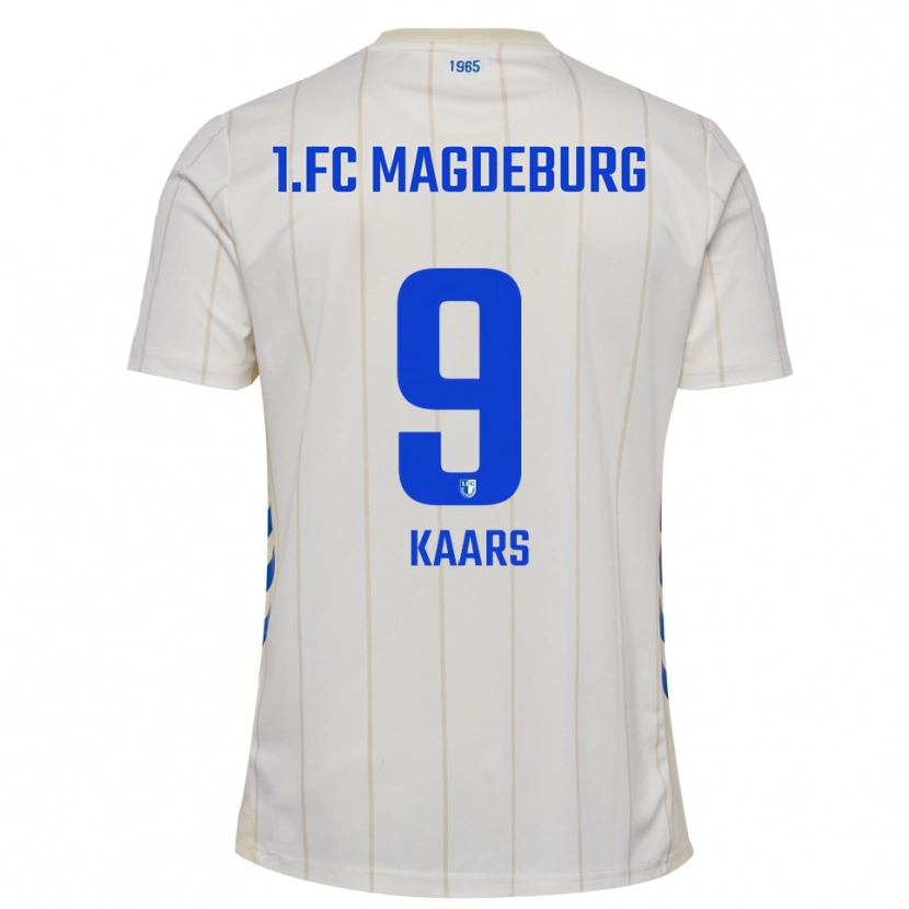 Danxen Dámské Martijn Kaars #9 Bílá Modrá Daleko Hráčské Dresy 2025/26 Dres