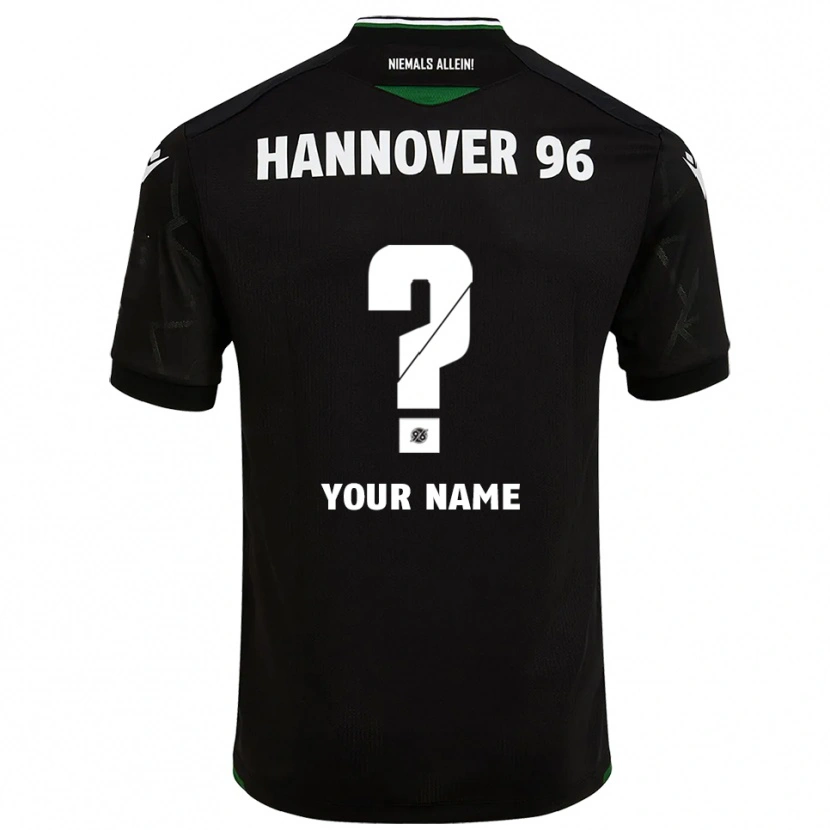 Danxen Dámské Tvé Jméno #0 Černá Zelená Daleko Hráčské Dresy 2025/26 Dres