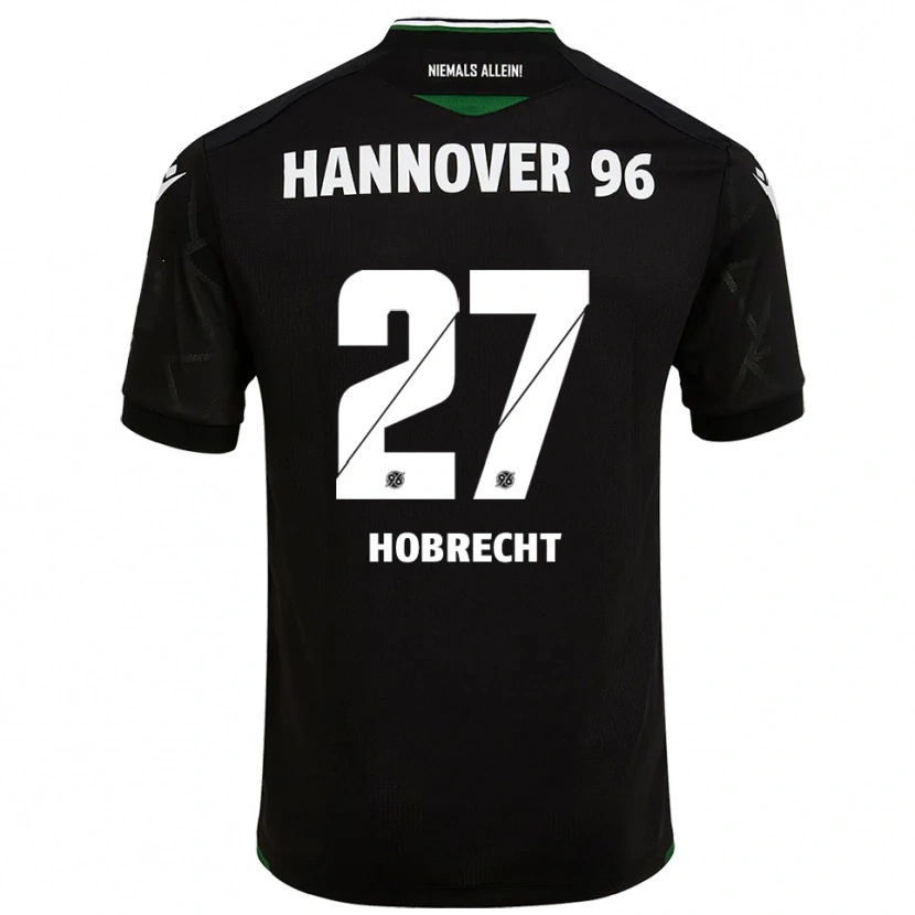 Danxen Dámské Tom Hobrecht #27 Černá Zelená Daleko Hráčské Dresy 2025/26 Dres
