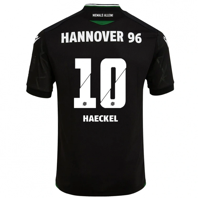 Danxen Dámské Franziska Haeckel #10 Černá Zelená Daleko Hráčské Dresy 2025/26 Dres