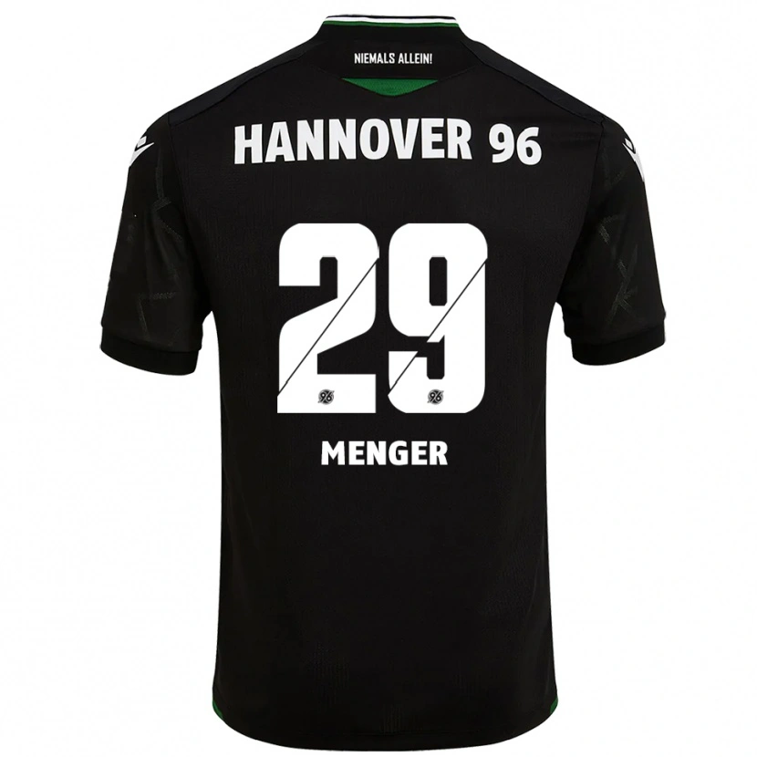 Danxen Dámské Jana Menger #29 Černá Zelená Daleko Hráčské Dresy 2025/26 Dres