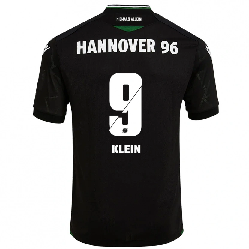 Danxen Dámské Elisa-Josephin Klein #9 Černá Zelená Daleko Hráčské Dresy 2025/26 Dres