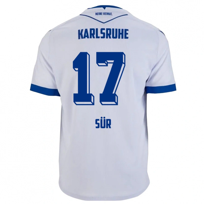 Danxen Dámské Devin Sür #17 Bílá Modrá Daleko Hráčské Dresy 2025/26 Dres