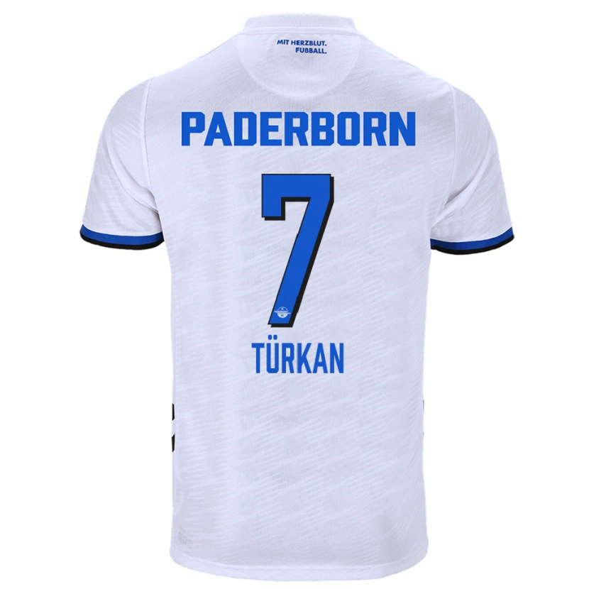Danxen Dámské Semih Türkan #7 Bílá Modrá Daleko Hráčské Dresy 2025/26 Dres
