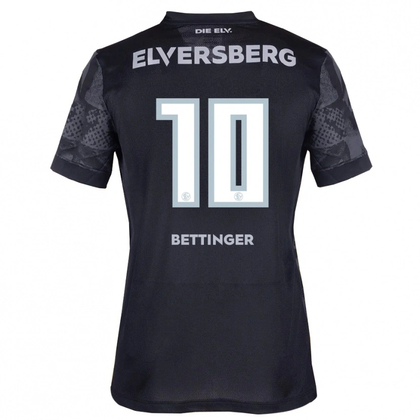 Danxen Dámské Pierre Bettinger #10 Černá Šedá Daleko Hráčské Dresy 2025/26 Dres