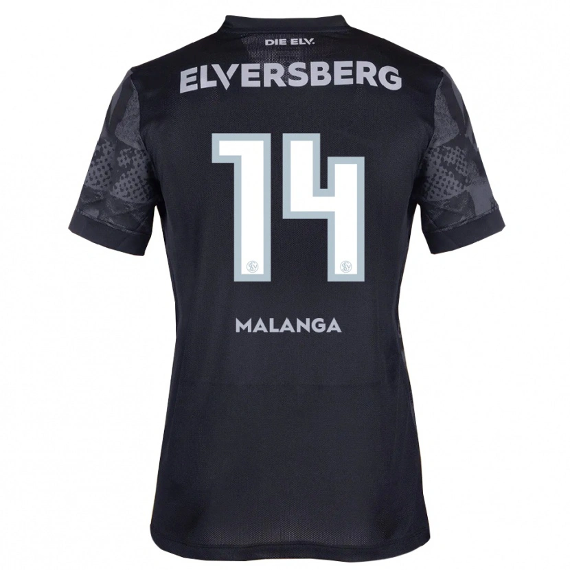 Danxen Dámské Jarzinho Malanga #14 Černá Šedá Daleko Hráčské Dresy 2025/26 Dres