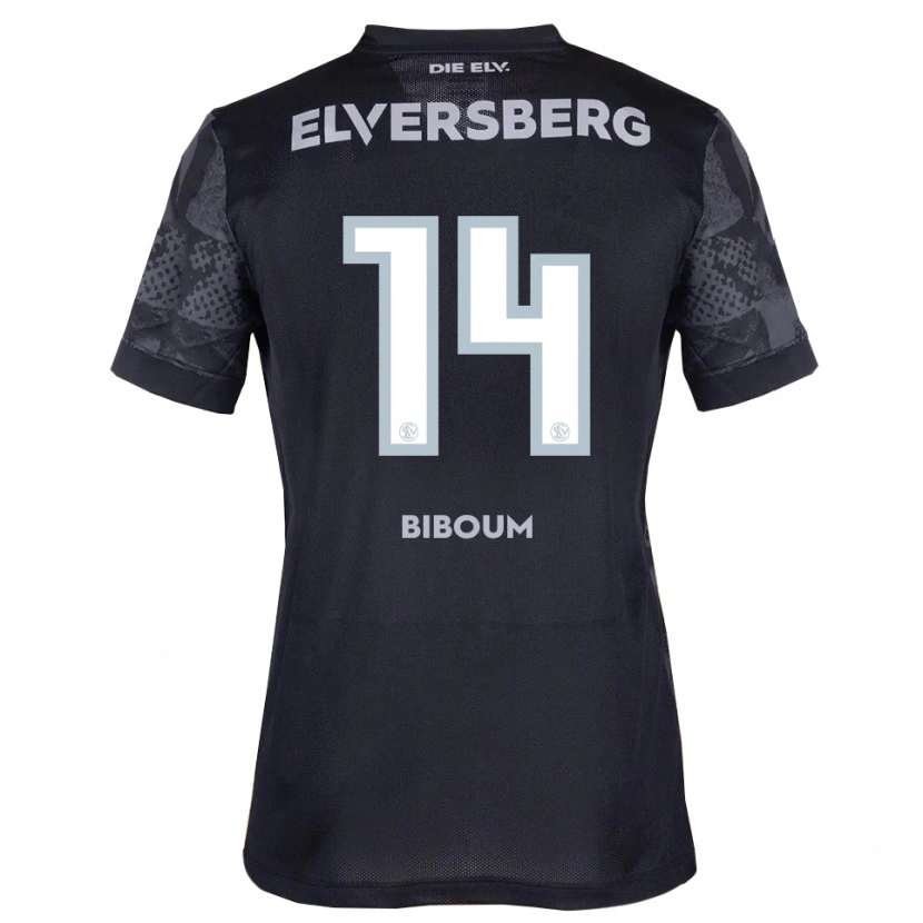 Danxen Dámské Carl Biboum #14 Černá Šedá Daleko Hráčské Dresy 2025/26 Dres